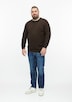 Baumwollpullover mit Logo-Stickerei