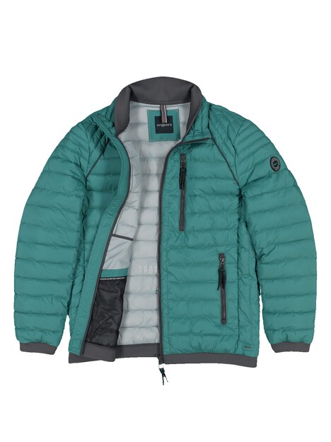 Herren Steppjacke regular , Tuerkis