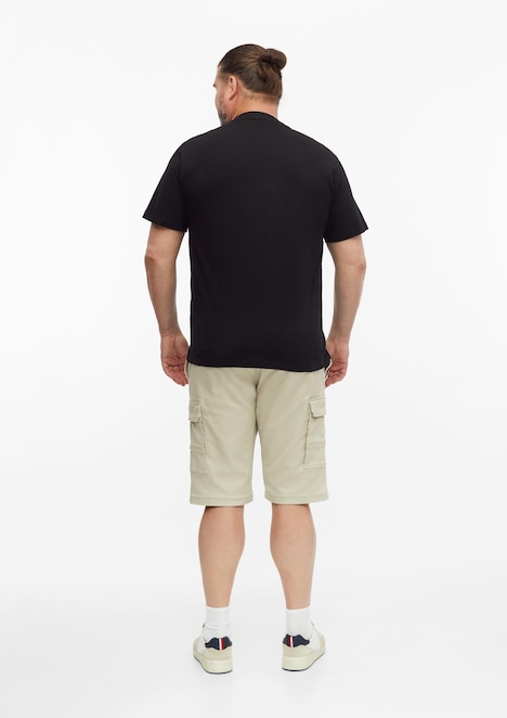 Baumwoll-T-Shirt mit Frontprint