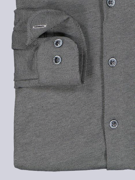 engbers Herren Langarm-Hemd gemustert , Anthrazit