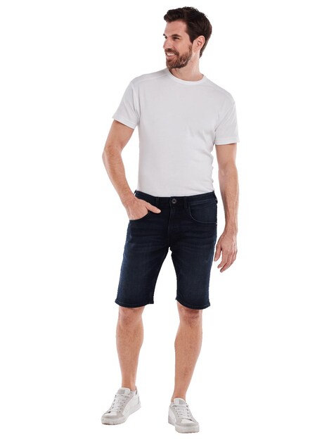 Herren Bermuda regular , Marineblau