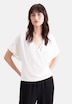 Damen Wickelbluse - Uni