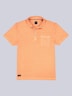 engbers Herren Polo-Shirt uni , Orange
