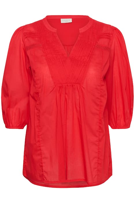 Kurzarm-Bluse Regular fit