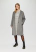 Gemustertes Sweat-Kleid mit Turtleneck