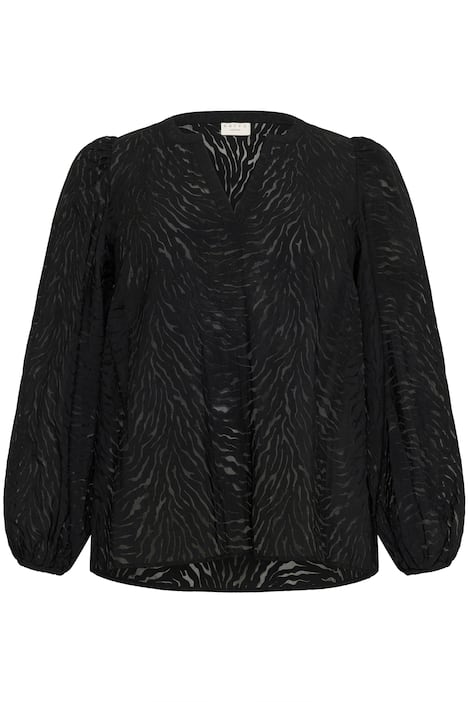 Langarm-Bluse Regular fit