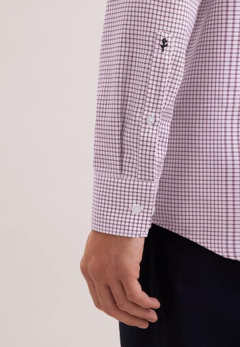 Herren Business Hemd - Karo