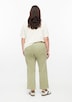 Cropped Jeans / Mid Rise / Straight Fit