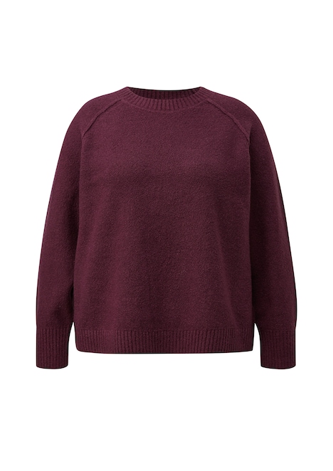 Bouclé-Strickpullover