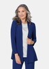 Leichte Shirtjacke lila mit Stretch