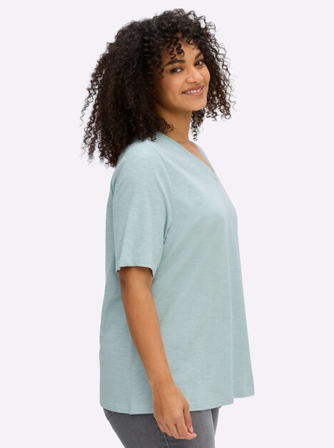 Shirt Kurzarm Ohne Kragen