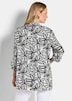 Hemdbluse mit Blumenprint
