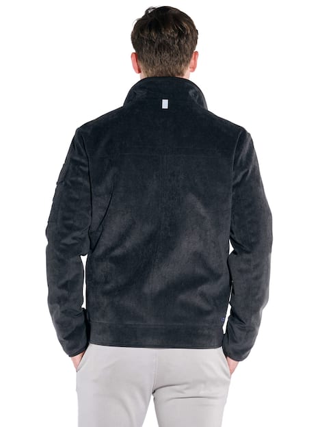 engbers Herren Cord-Jacke mit Funktionsdetails , Anthrazit