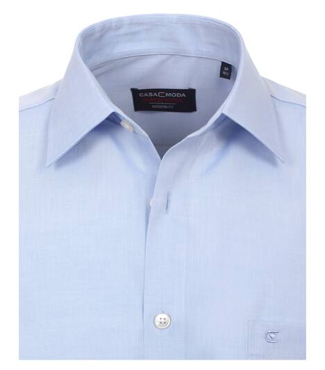 Businesshemd Kurzarm uni Modern Fit