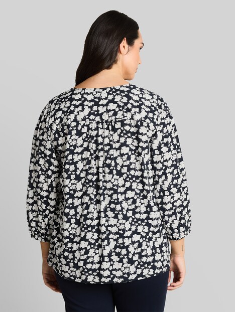 Bluse aus Viskose