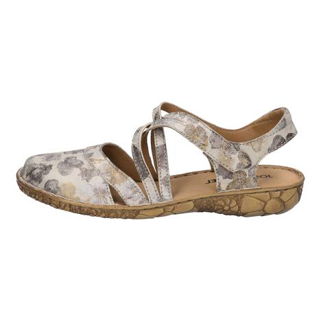 Damen Sandale Rosalie 54, creme-multi