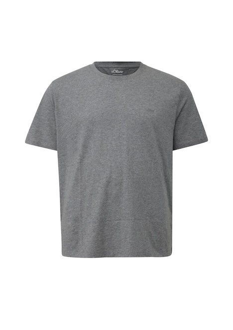 Baumwoll-T-Shirt mit Logo-Print