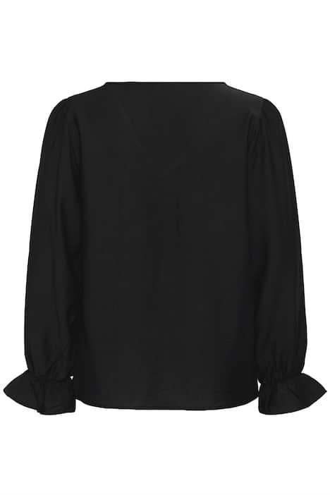 Langarm-Bluse Regular fit