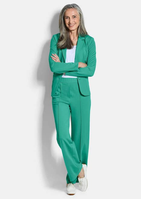 Jersey-Hose mit Biesen