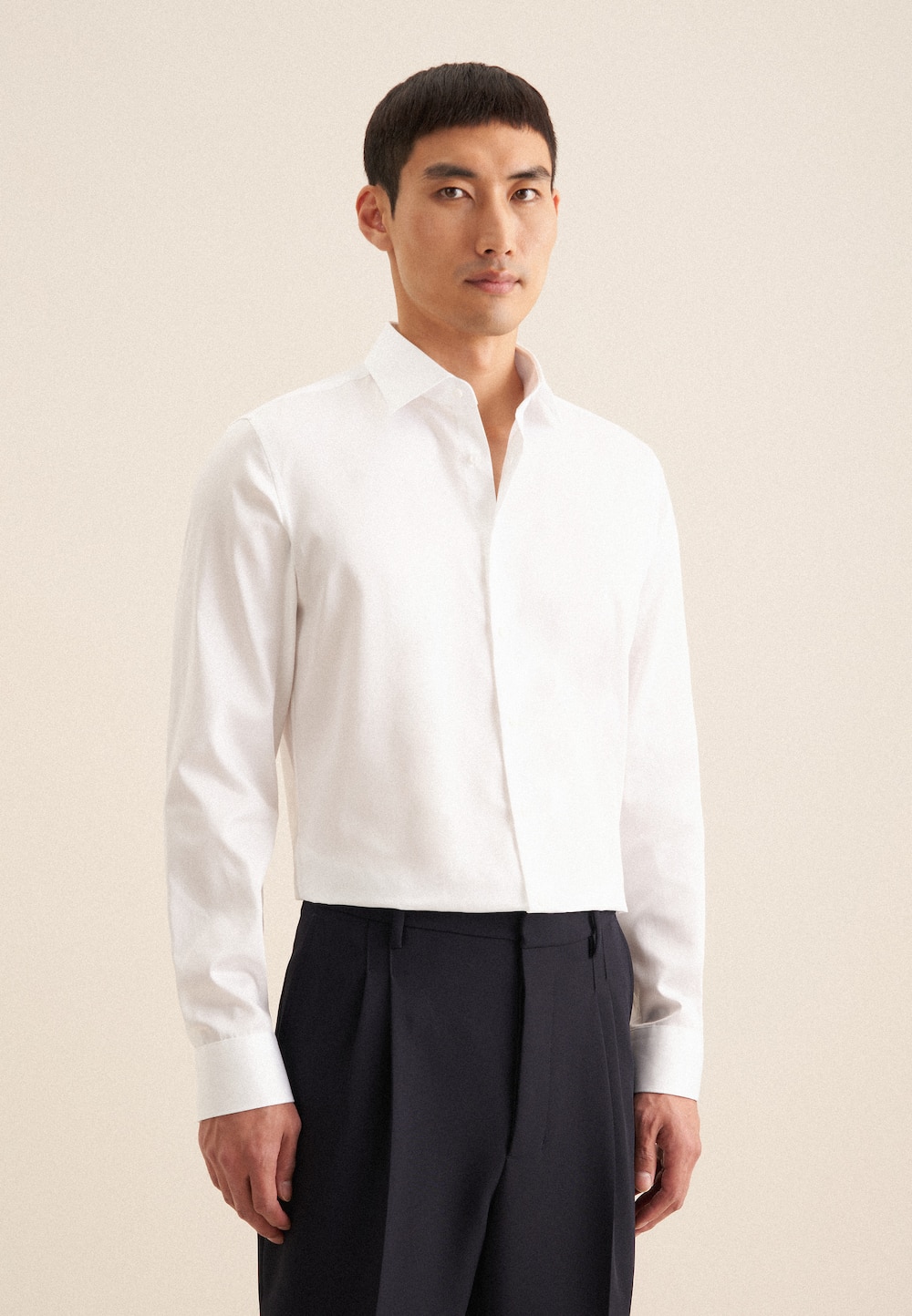 Herren Business Hemd - Uni