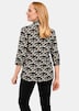 GOLDNER Blouse met print Overhemdblouse met doorlopende knopenlijst