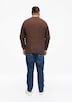 Sweatshirt mit Rippstruktur