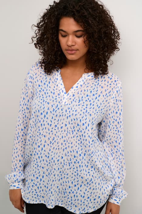 Blouse met lange mouwen Regular fit