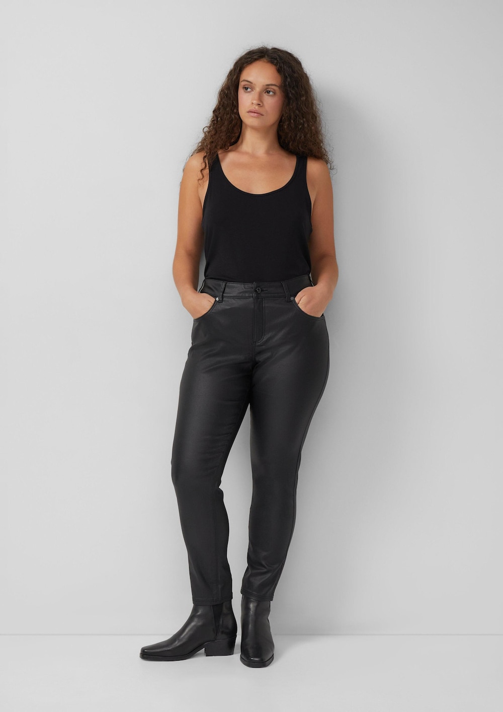 Jeans / Skinny Fit / High Rise / Skinny Leg / Coating