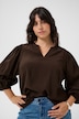 Langarm-Bluse Regular fit
