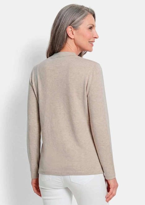 Katoenen shirt met lange mouwen