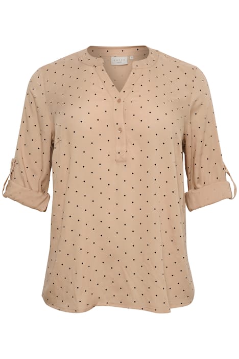 Langarm-Bluse Regular fit