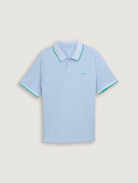 Piqué Poloshirt mit Stretch
