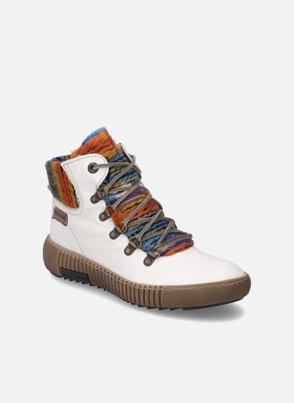 Damen Stiefelette Maren 06, weiss-multi