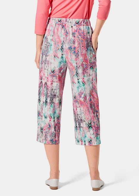 GOLDNER Jersey culotte VERA Jersey culotte VERA met kleurrijke print