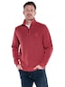 engbers Herren Sweatshirt mit Troyerkragen , Rot