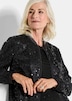 GOLDNER Blouson Elegante blouson met kralen en pailletten