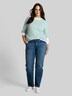 Loose Fit Strickpullover mit Kaschmir-Anteil