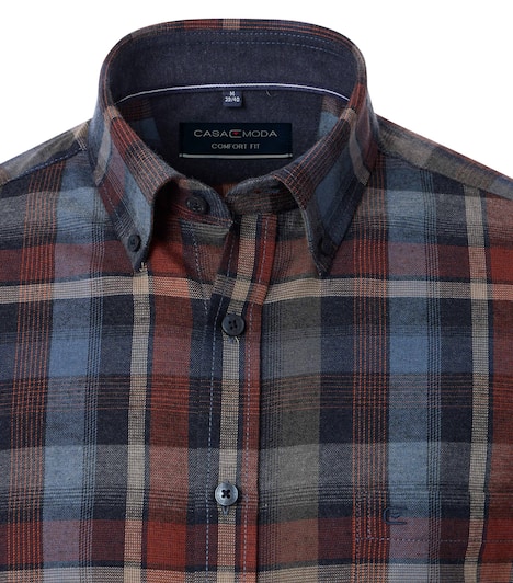 Freizeithemd kariert Comfort Fit