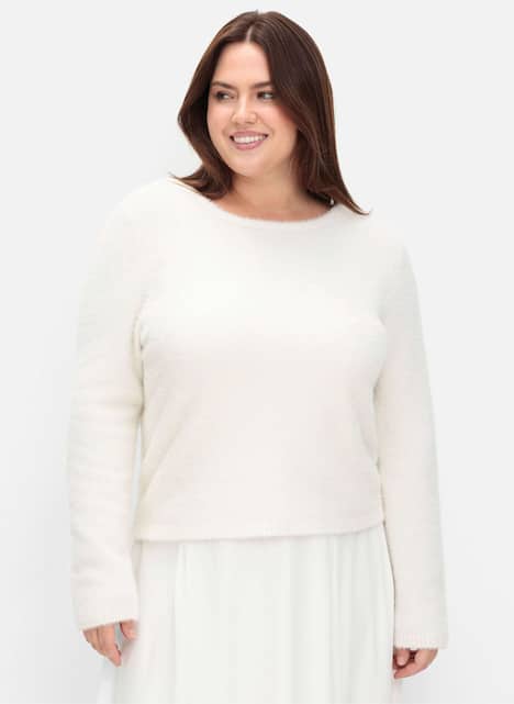 Pullover Langarm Uni