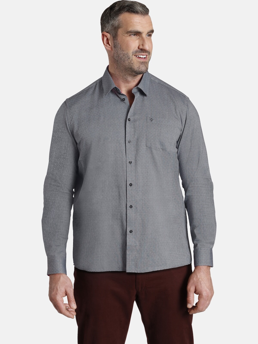 Jacquard Overhemd EARL GEORGE