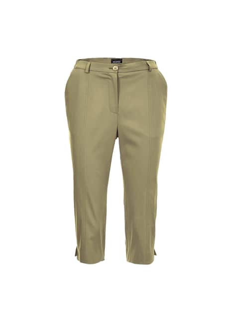 GOLDNER Capri satijnen broek CARLA Capri CARLA van satijn