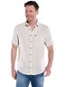 engbers Herren Kurzarm-Hemd uni , Braunbeige