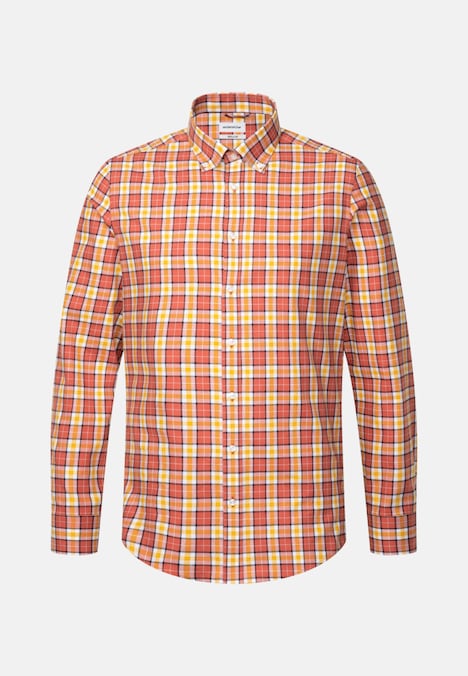 Herren Flanellhemd - Karo
