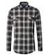 Flanellhemd kariert Casual Fit
