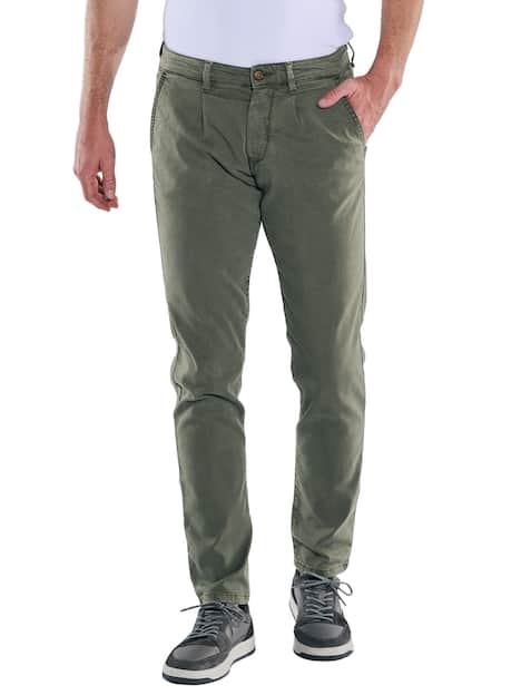 engbers Herren Jeans 5-Pocket Superstretch , Khaki