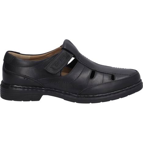 Herren Slipper Alastair 08, schwarz