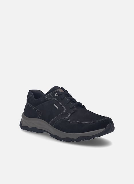 Herren Halbschuh Leroy 58, schwarz-kombi