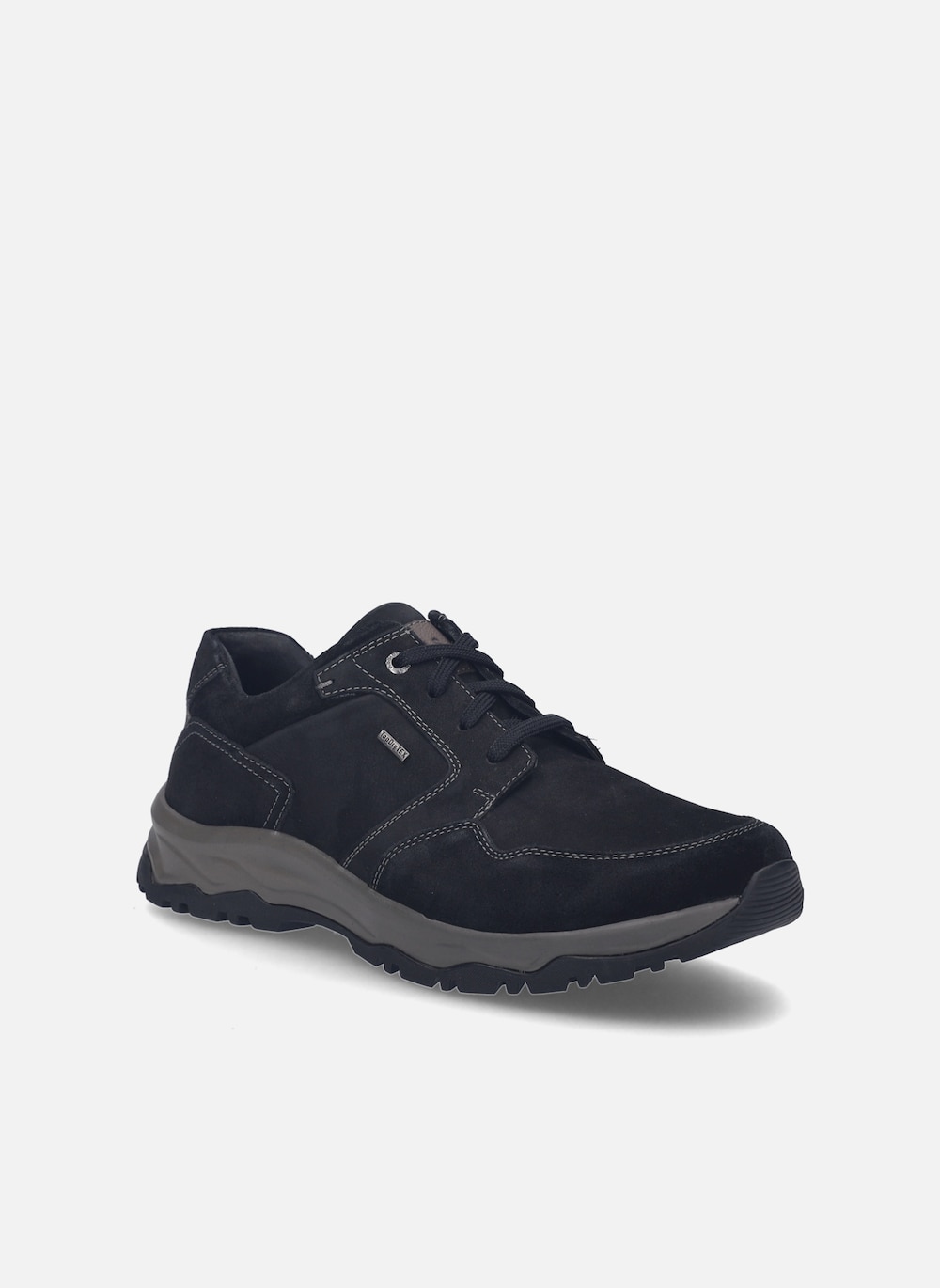 Herren Halbschuh Leroy 58, schwarz-kombi