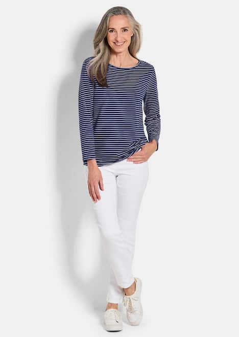 Langarm 3er-Baumwollshirt-Set