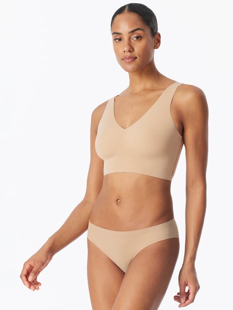 Schiesser Damen Bustier Invisible Soft - maple